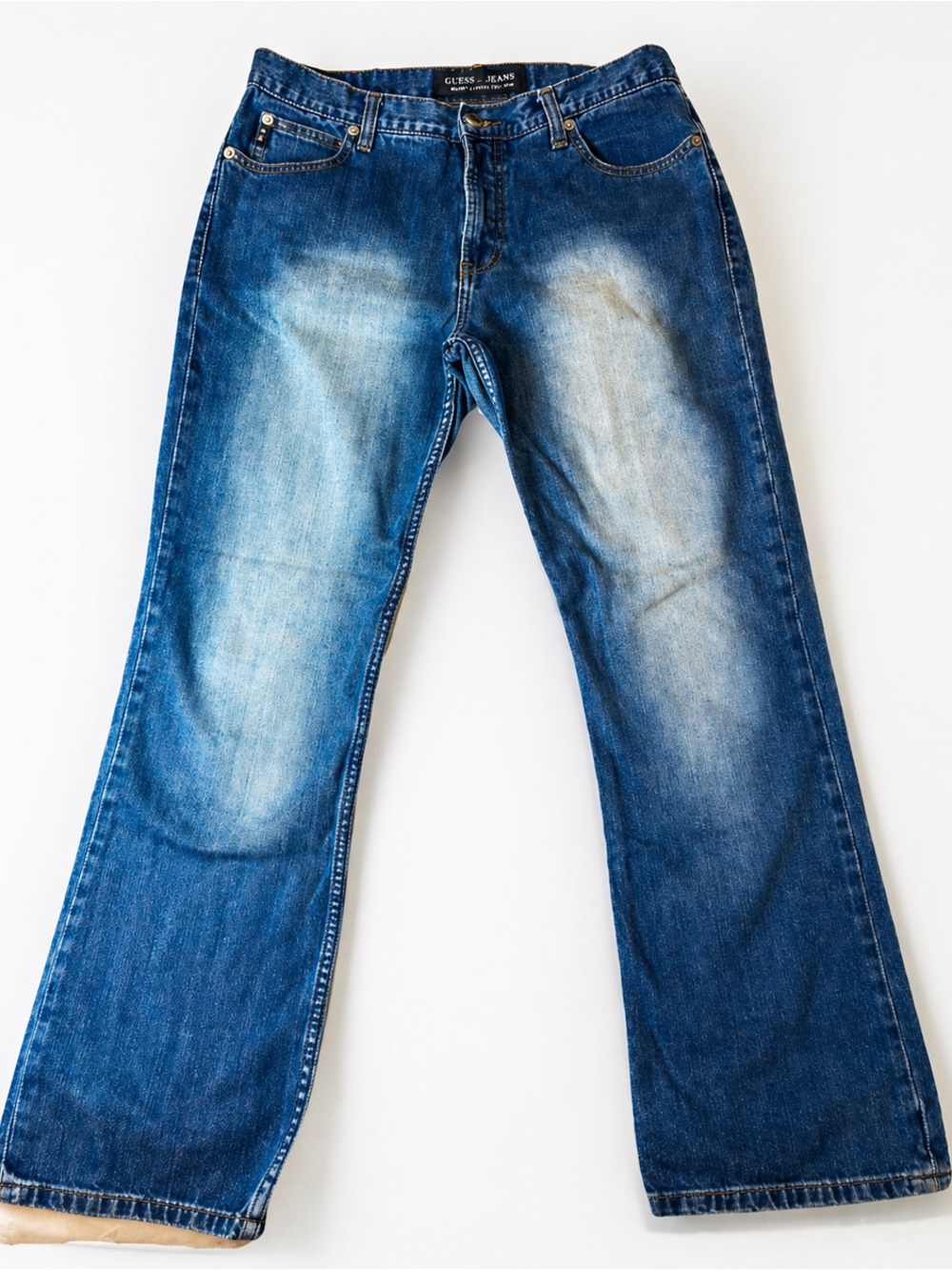 Guess Vintage Men’s Jeans 32 Straight Leg 100% Cotton Brazil